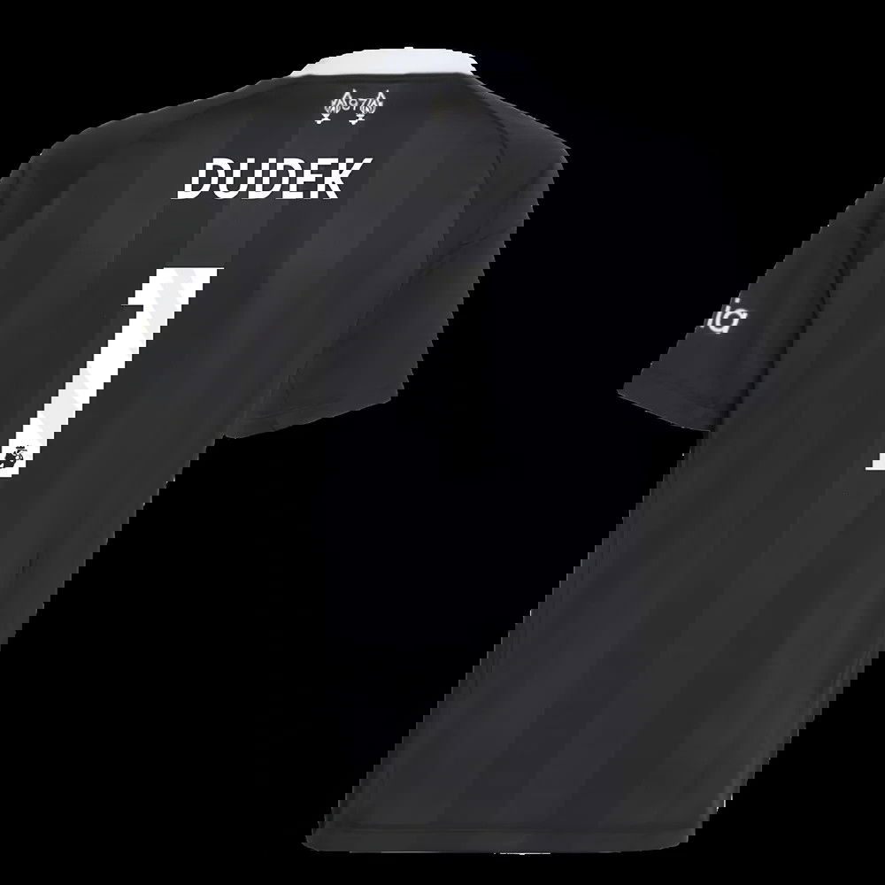 2025-2026 Liverpool Third Goalkeeper Shirt (Black) - Kids (Dudek 1)