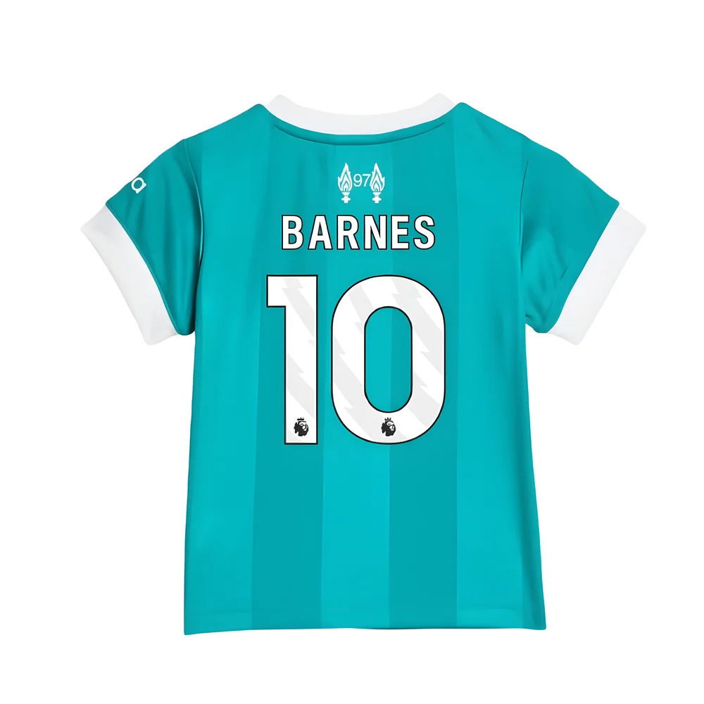 2025-2026 Liverpool Third Mini Kit (Barnes 10)