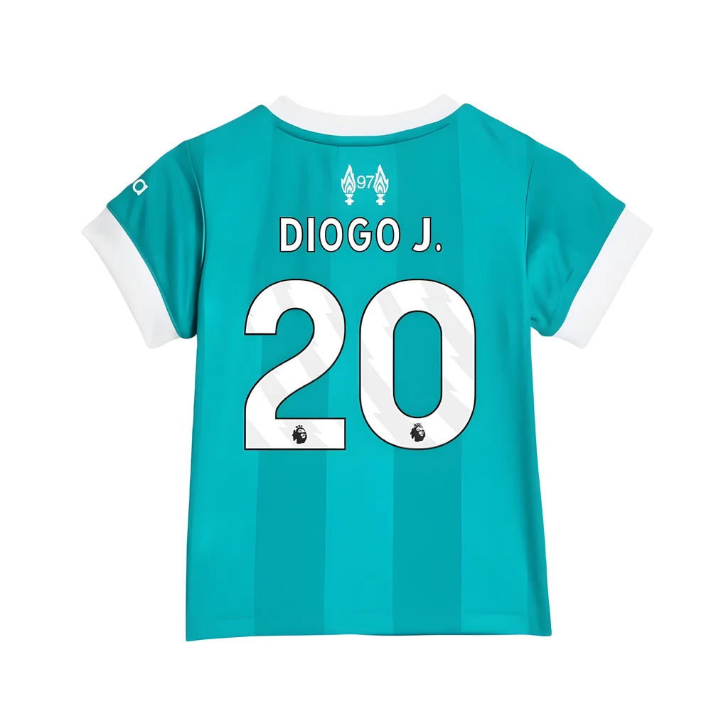 2025-2026 Liverpool Third Mini Kit (Diogo J. 20)