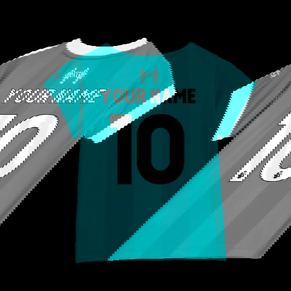 2025-2026 Liverpool Third Mini Kit (Your Name)
