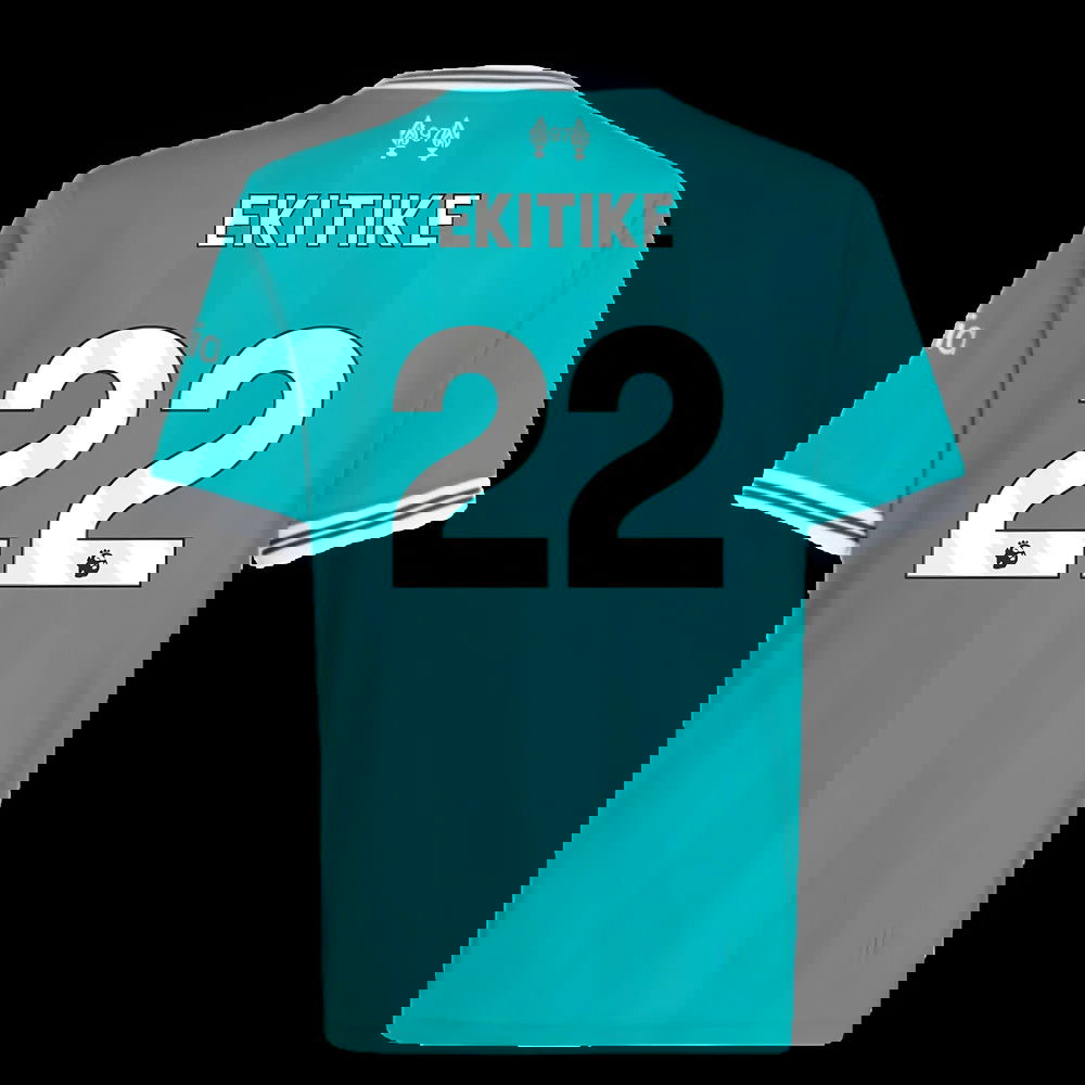 2025-2026 Liverpool Third Shirt (Kids) (Ekitike 22)