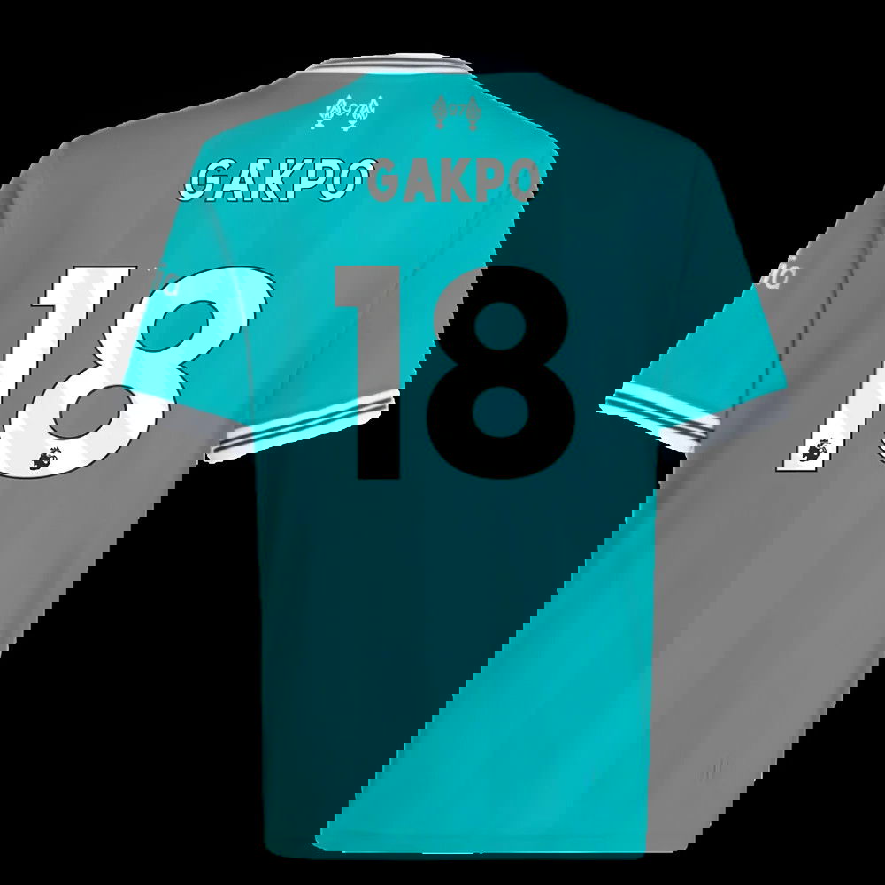 2025-2026 Liverpool Third Shirt (Kids) (Gakpo 18)