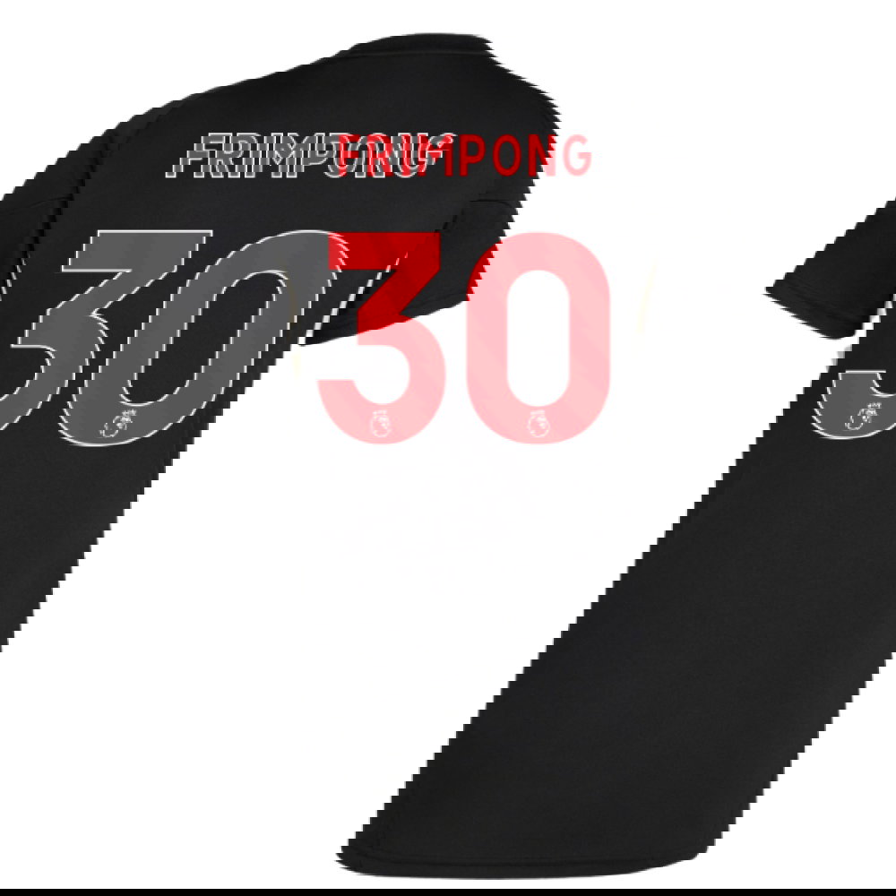 2025-2026 Liverpool Training Jersey (Black) - Womens (Frimpong 30)