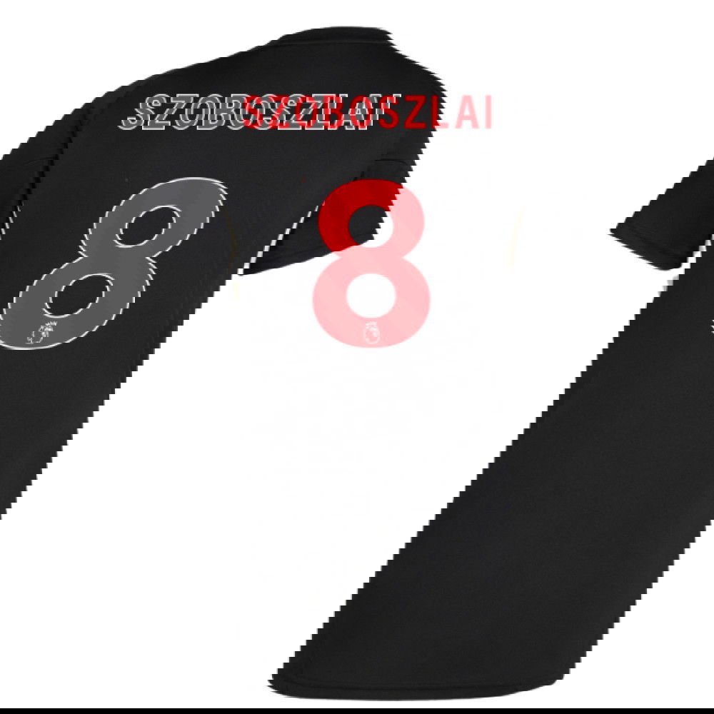 2025-2026 Liverpool Training Jersey (Black) - Womens (Szoboszlai 8)