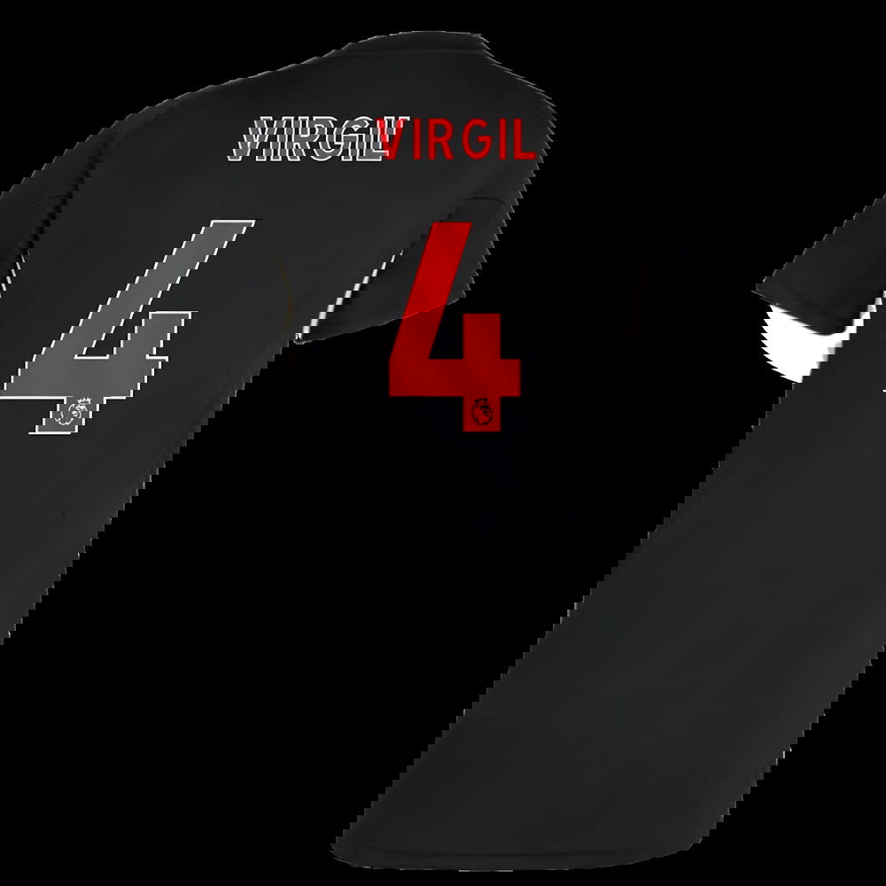 2025-2026 Liverpool Training Jersey (Black) - Womens (Virgil 4)