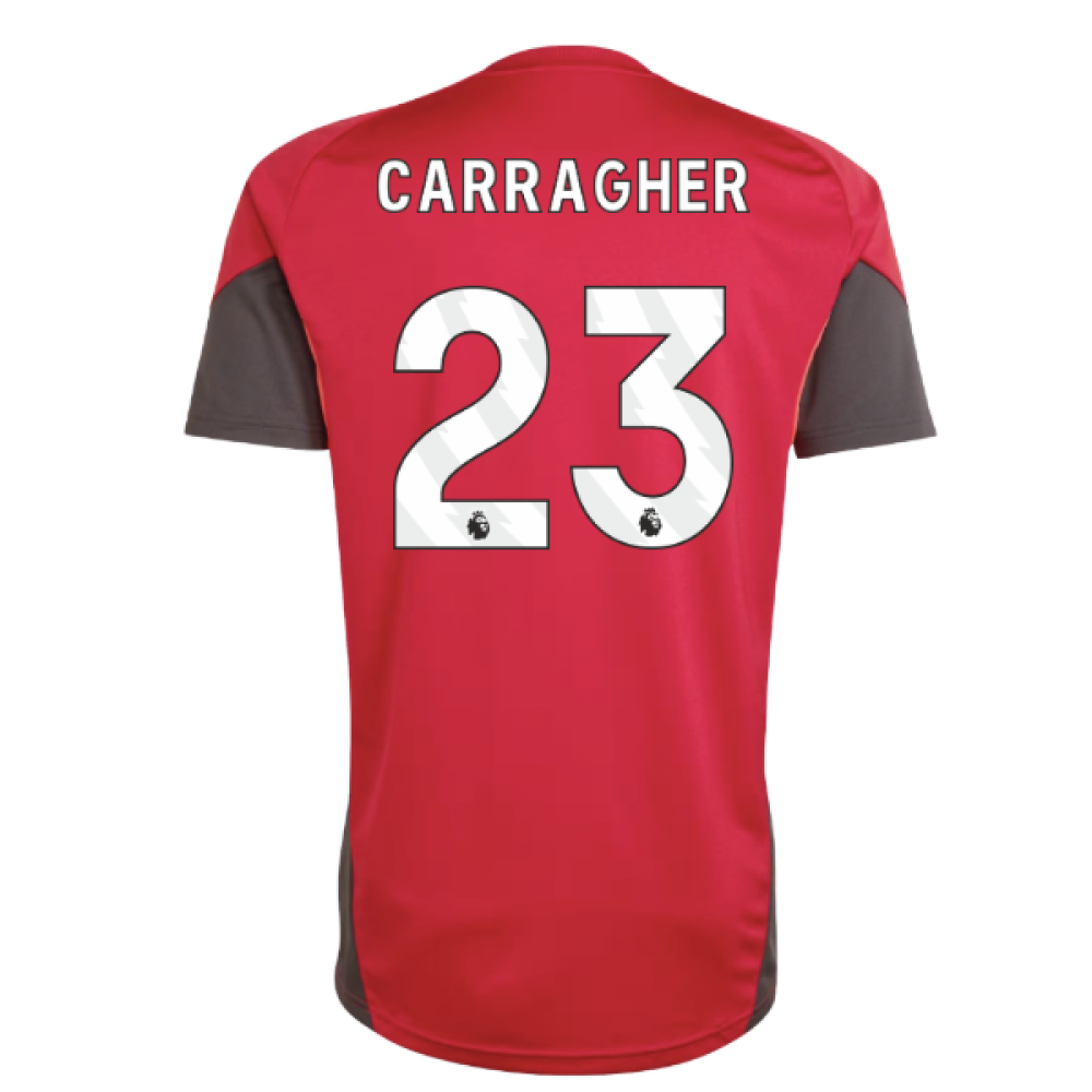 2025-2026 Liverpool Training Jersey (Strawberry Red) (Carragher 23)
