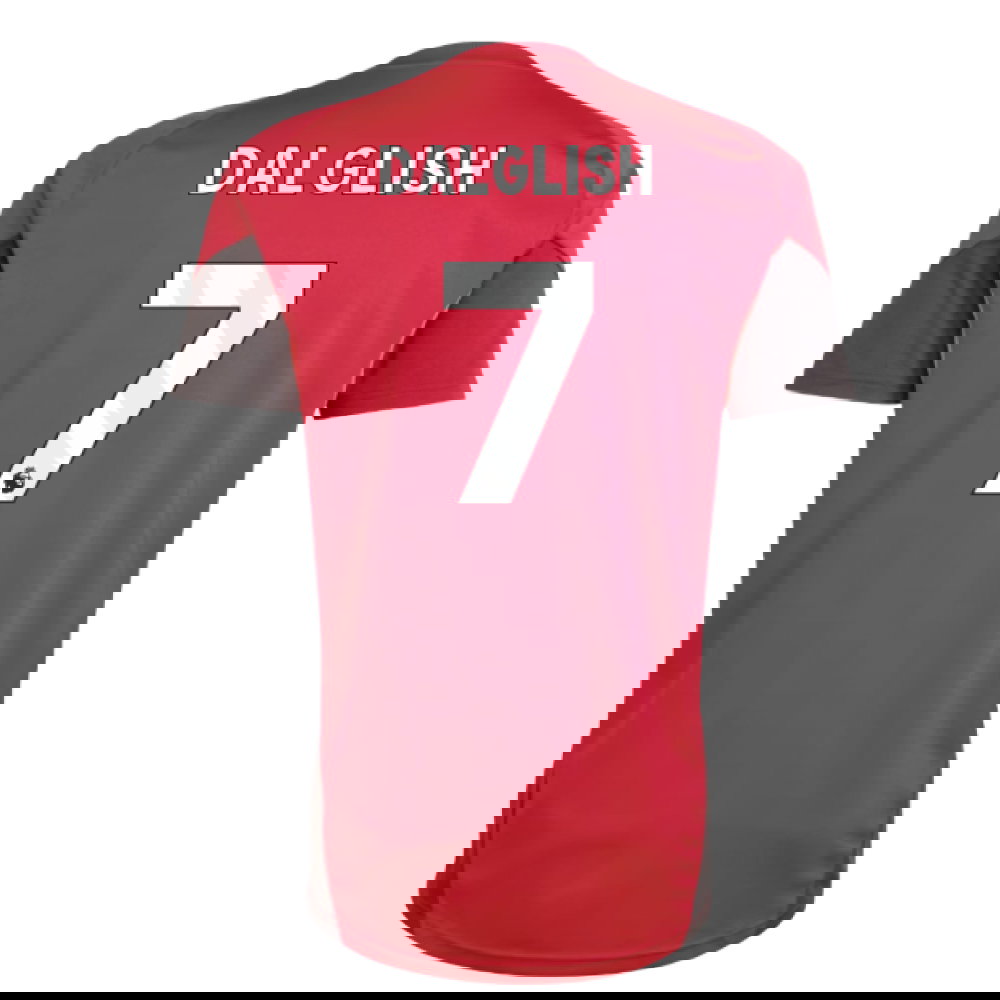 2025-2026 Liverpool Training Jersey (Strawberry Red) (Dalglish 7)