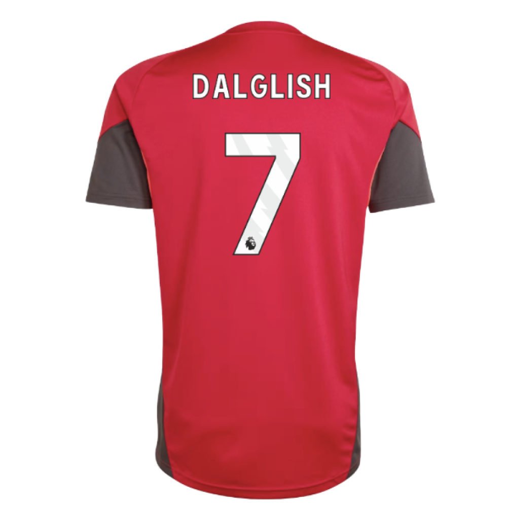 2025-2026 Liverpool Training Jersey (Strawberry Red) (Dalglish 7)