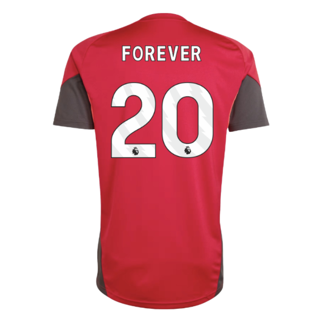 2025-2026 Liverpool Training Jersey (Strawberry Red) (Forever 20)