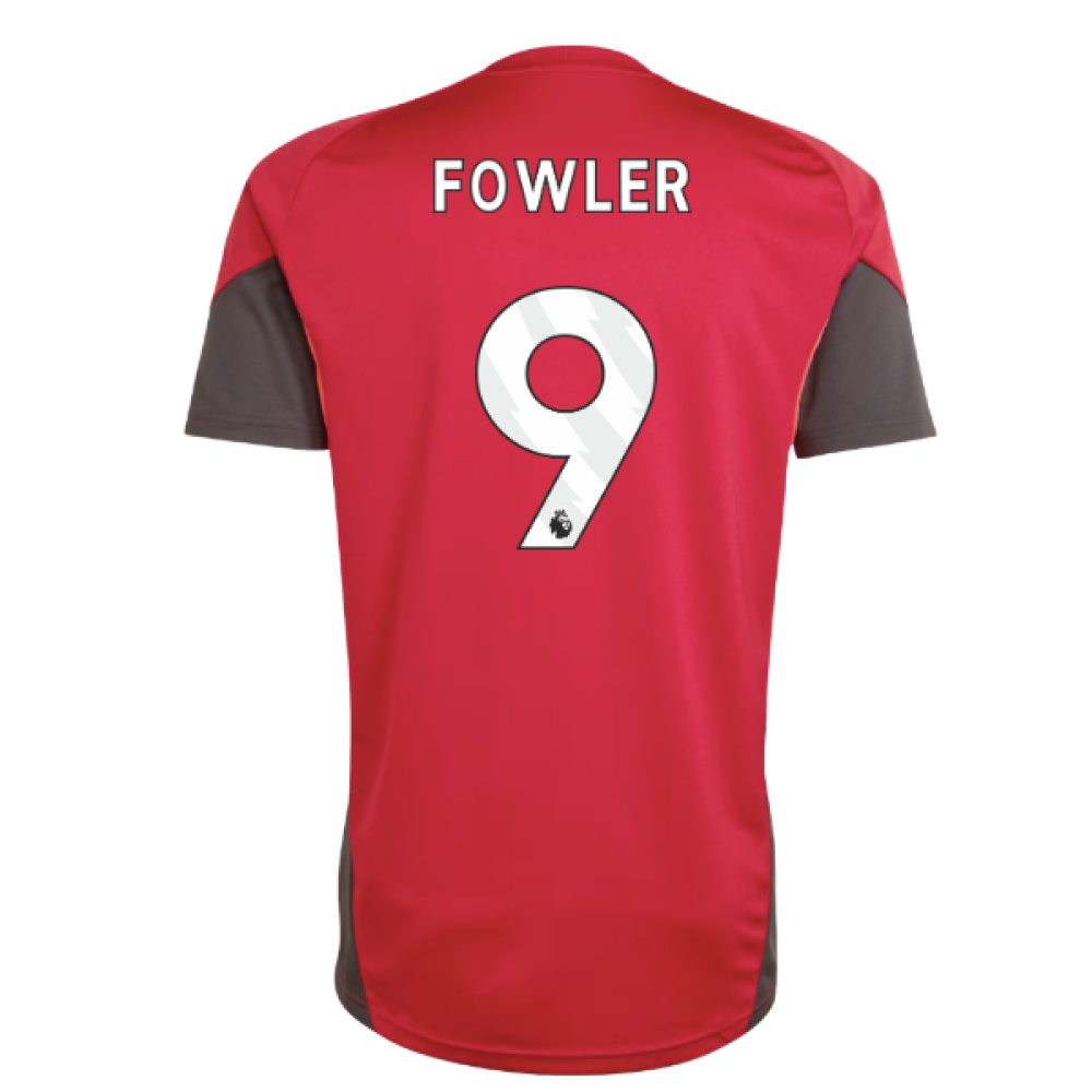 2025-2026 Liverpool Training Jersey (Strawberry Red) (Fowler 9)