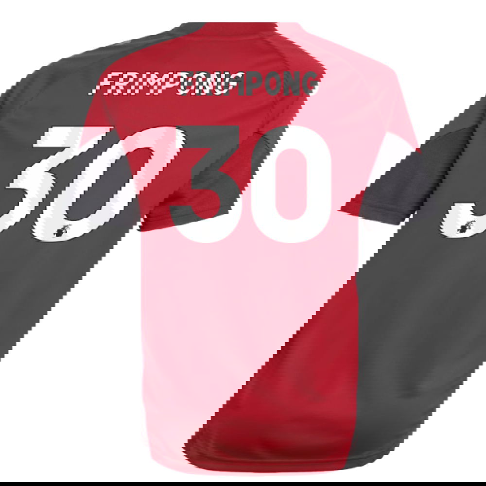 2025-2026 Liverpool Training Jersey (Strawberry Red) - Kids (Frimpong 30)