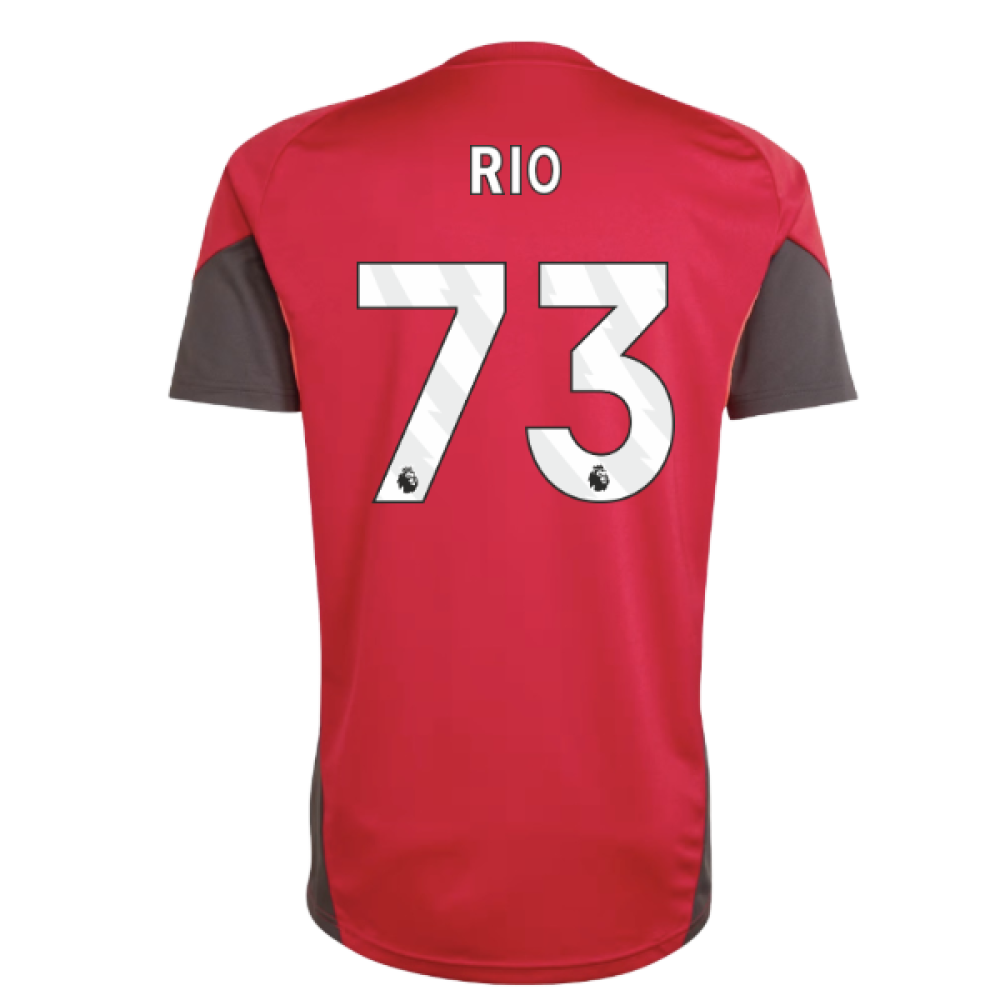 2025-2026 Liverpool Training Jersey (Strawberry Red) (Rio 73)