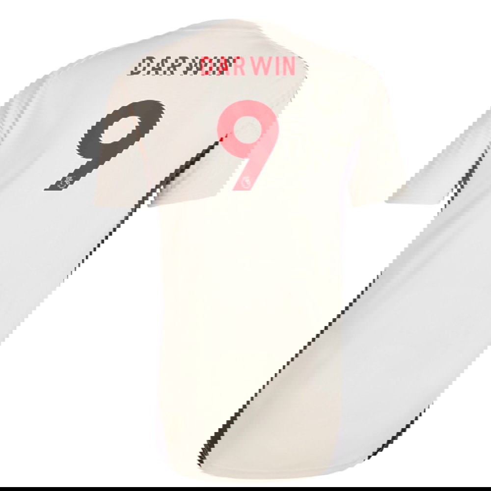 2025-2026 Liverpool Training Jersey (White) (Darwin 9)