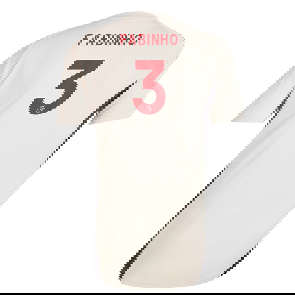 2025-2026 Liverpool Training Jersey (White) (Fabinho 3)