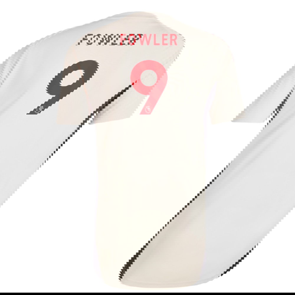 2025-2026 Liverpool Training Jersey (White) (Fowler 9)