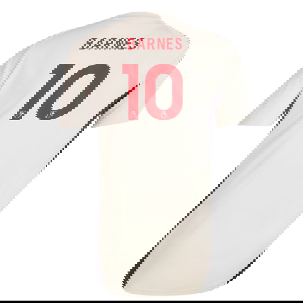 2025-2026 Liverpool Training Jersey (White) - Kids (Barnes 10)