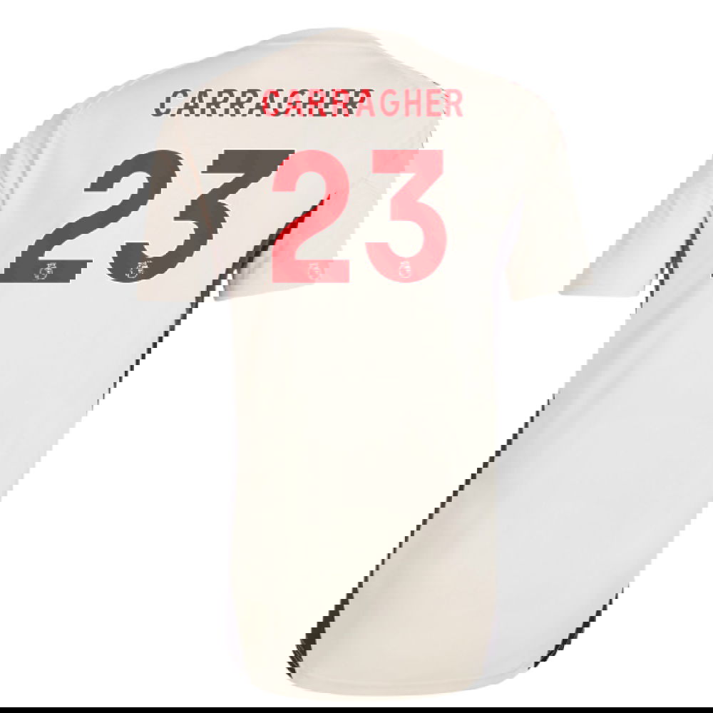 2025-2026 Liverpool Training Jersey (White) - Kids (Carragher 23)