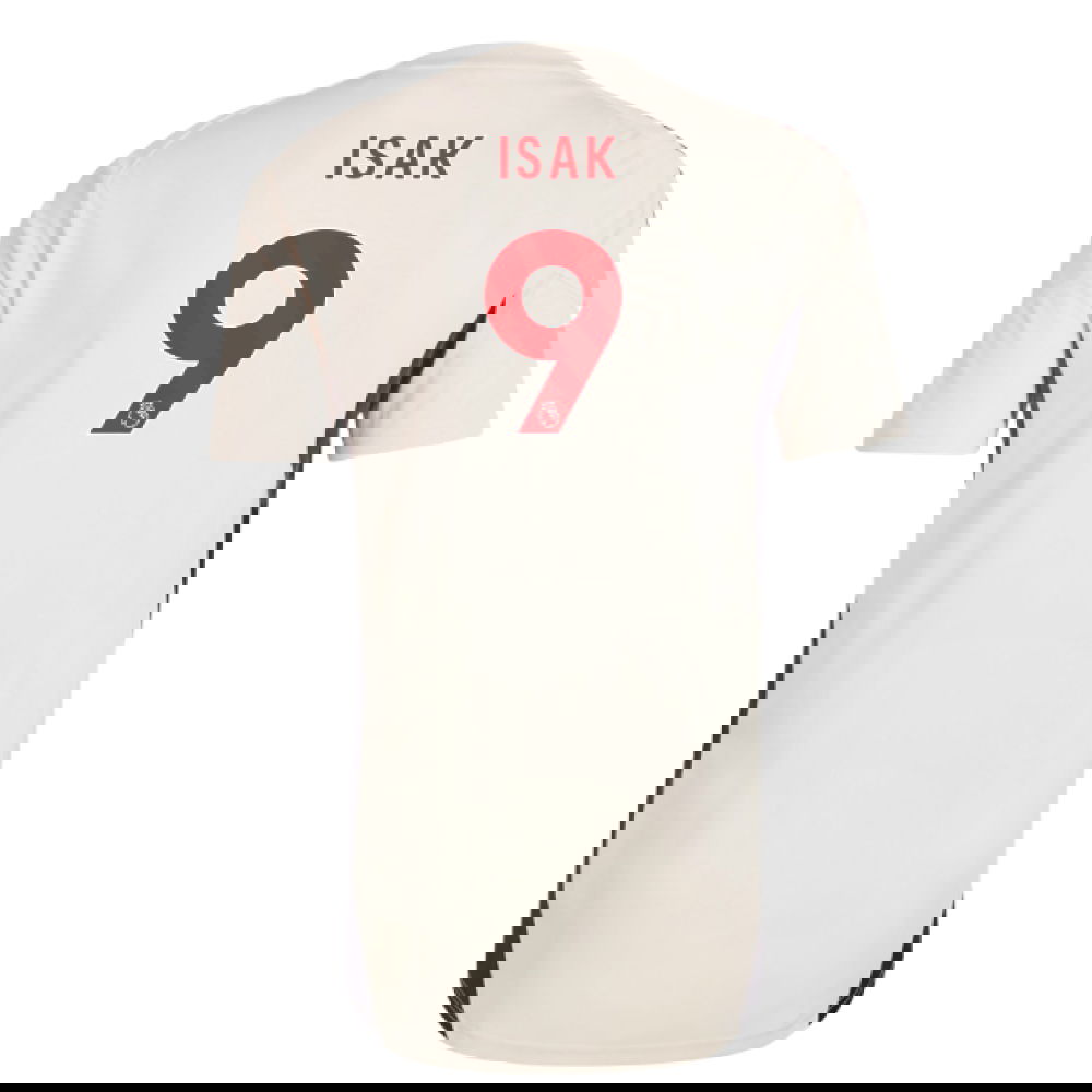 2025-2026 Liverpool Training Jersey (White) - Kids (Isak 9)