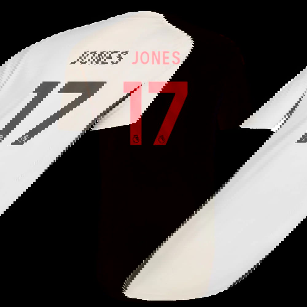 2025-2026 Liverpool Training Jersey (White) - Kids (Jones 17)