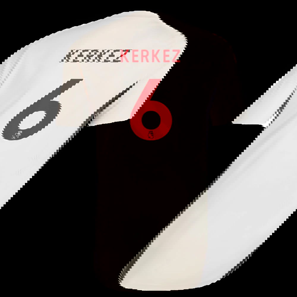 2025-2026 Liverpool Training Jersey (White) - Kids (Kerkez 6)