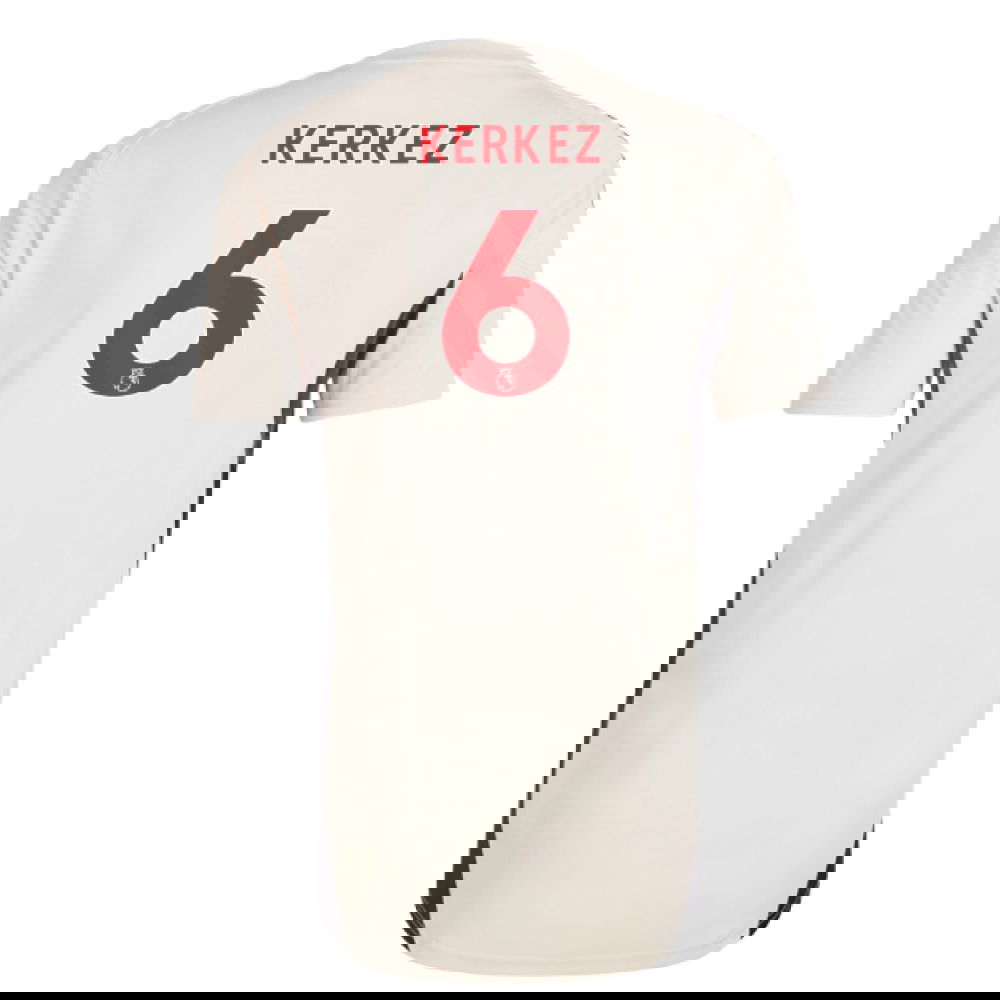 2025-2026 Liverpool Training Jersey (White) - Kids (Kerkez 6)