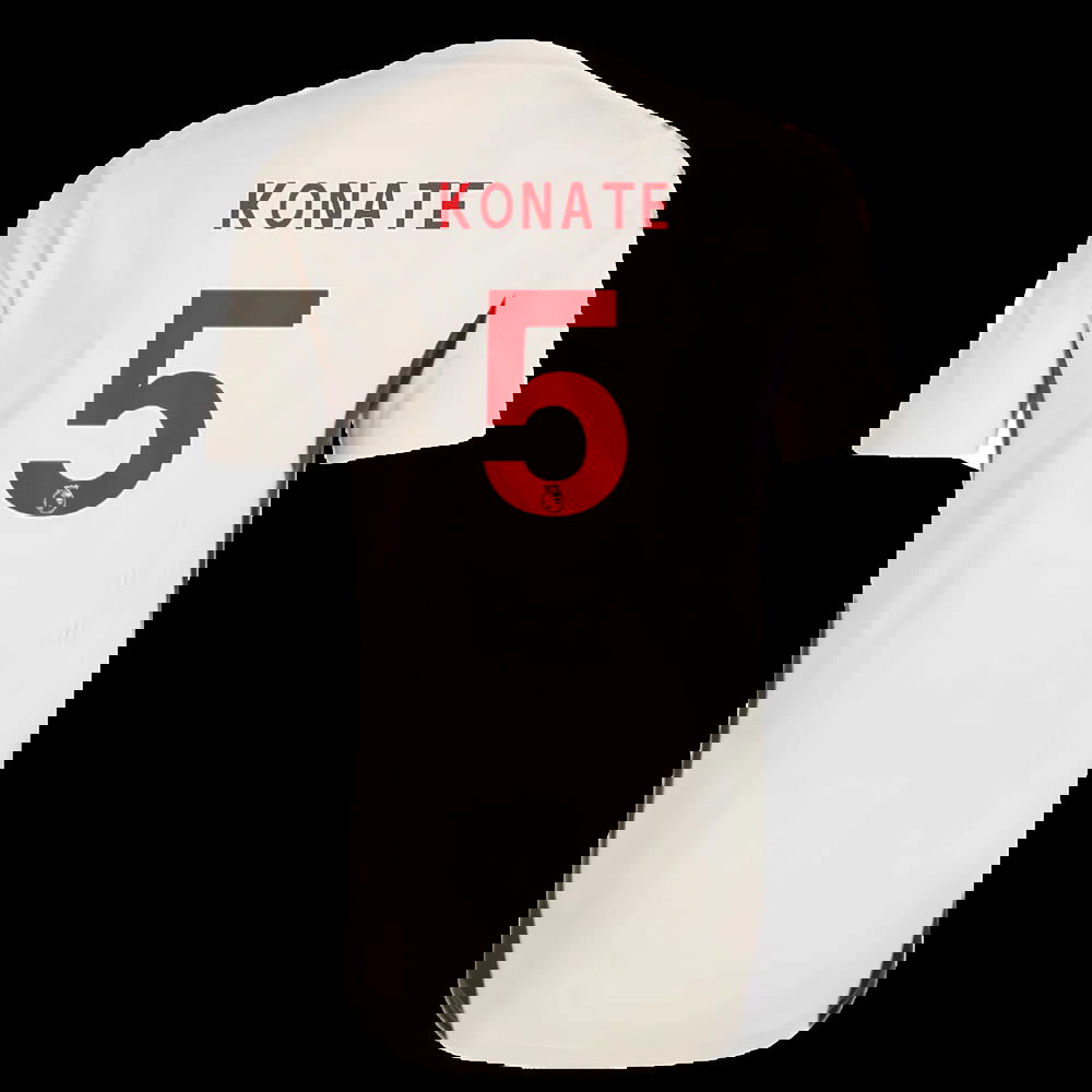 2025-2026 Liverpool Training Jersey (White) - Kids (Konate 5)