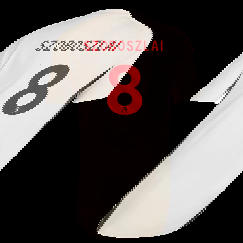 2025-2026 Liverpool Training Jersey (White) - Kids (Szoboszlai 8)