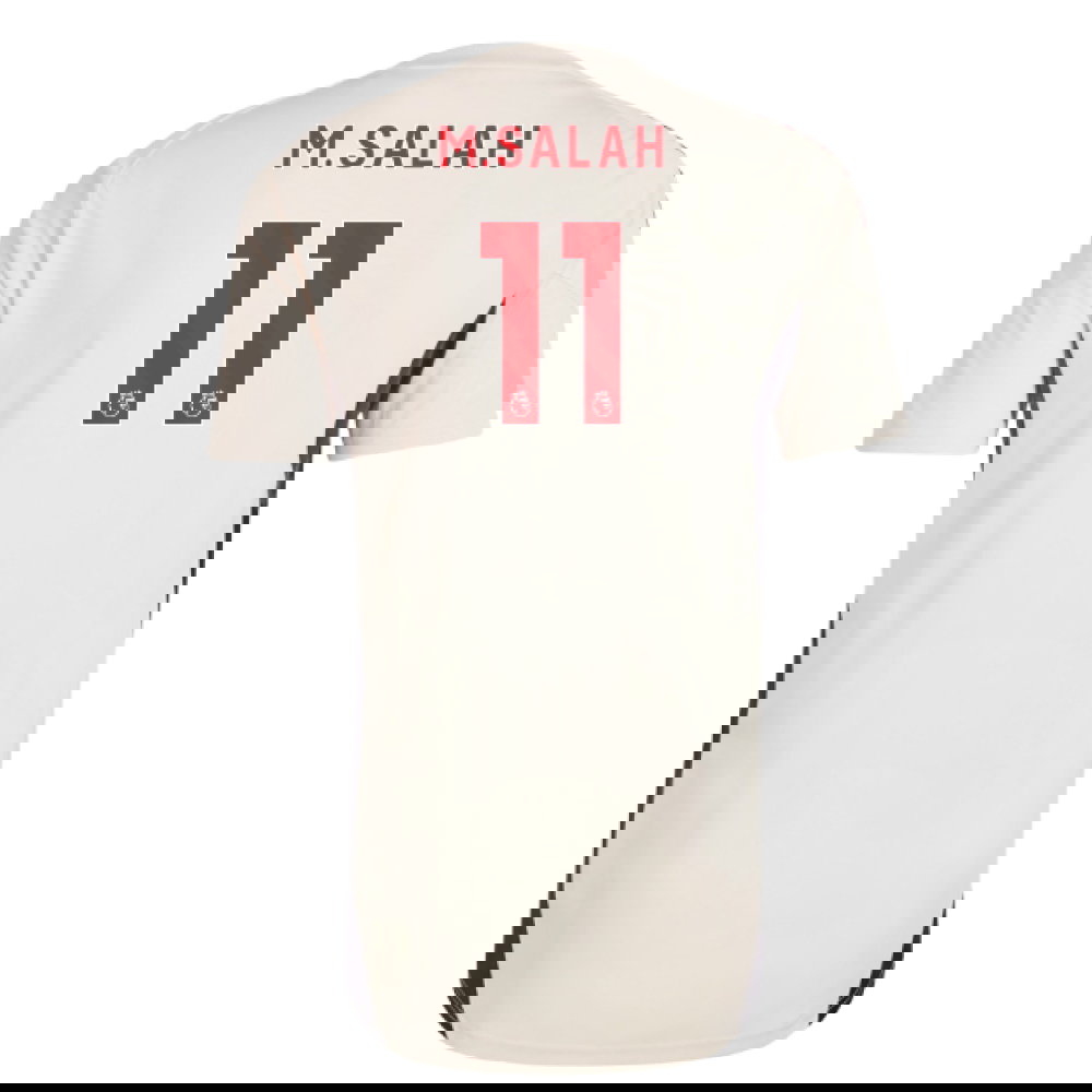2025-2026 Liverpool Training Jersey (White) (M.Salah 11)