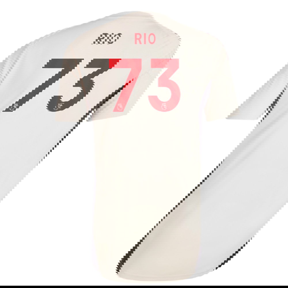 2025-2026 Liverpool Training Jersey (White) (Rio 73)
