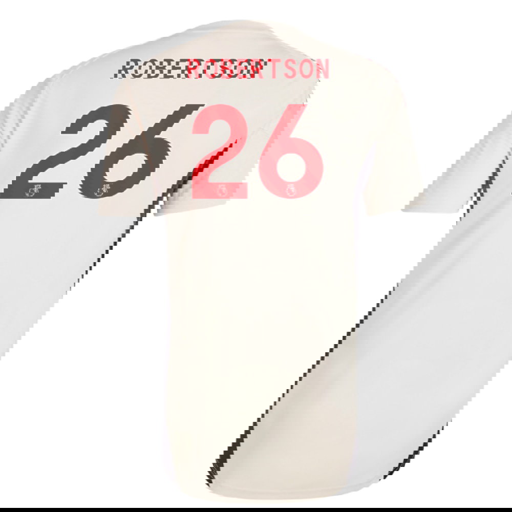2025-2026 Liverpool Training Jersey (White) (Robertson 26)