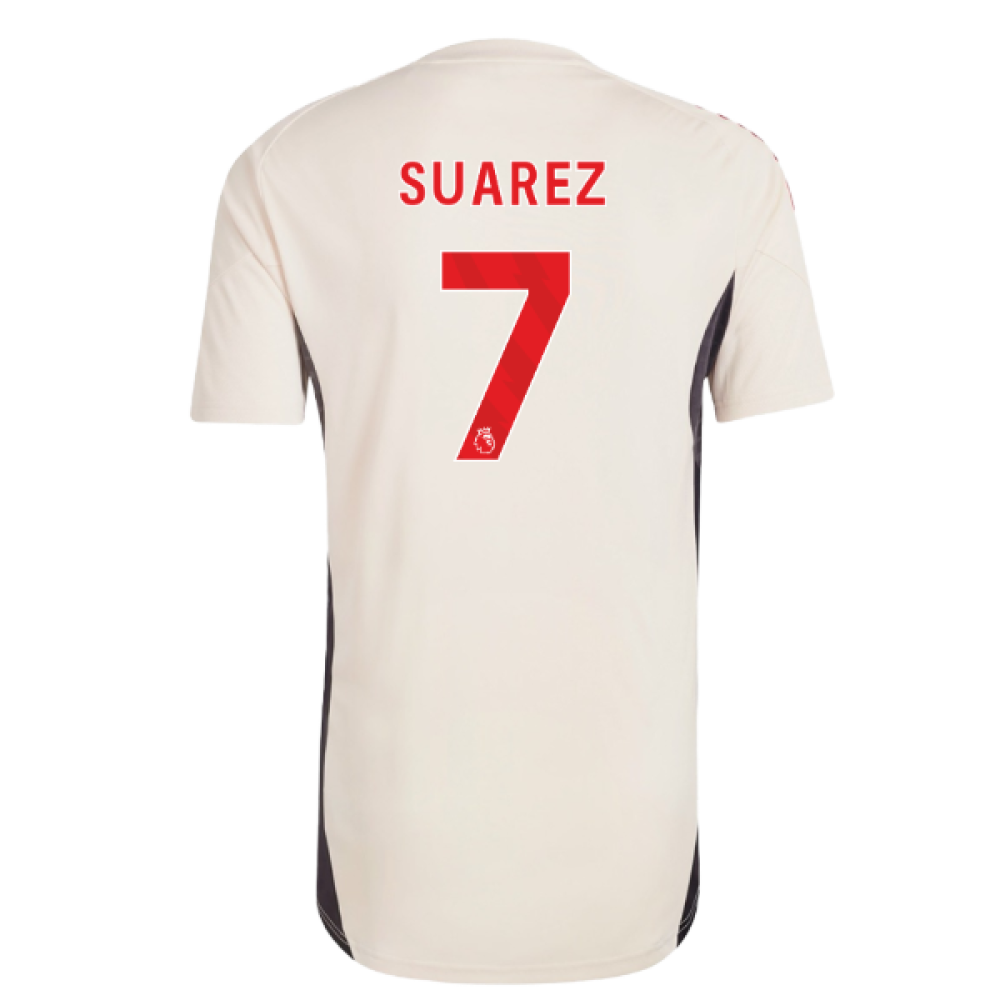 2025-2026 Liverpool Training Jersey (White) (Suarez 7)