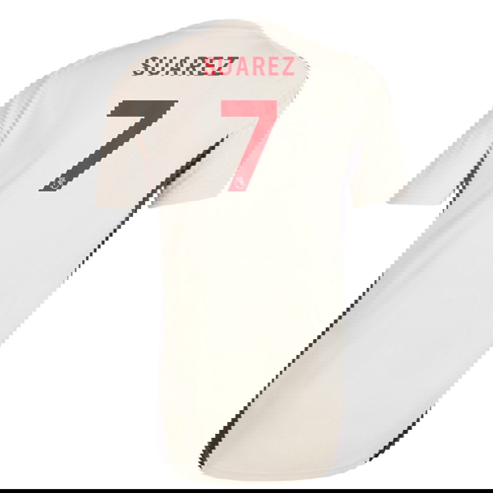 2025-2026 Liverpool Training Jersey (White) (Suarez 7)