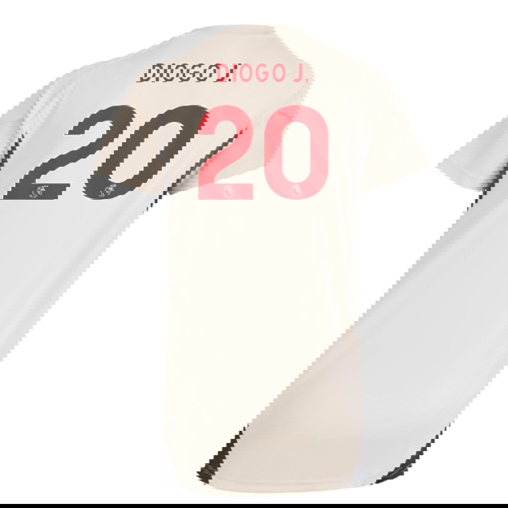 2025-2026 Liverpool Training Jersey (White) - Womens (Diogo J. 20)