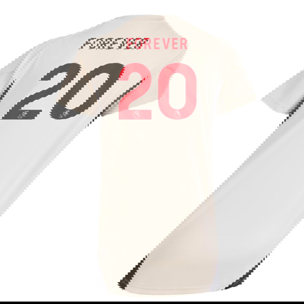 2025-2026 Liverpool Training Jersey (White) - Womens (Forever 20)