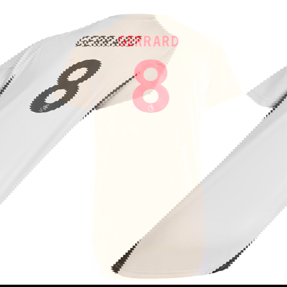 2025-2026 Liverpool Training Jersey (White) - Womens (Gerrard 8)