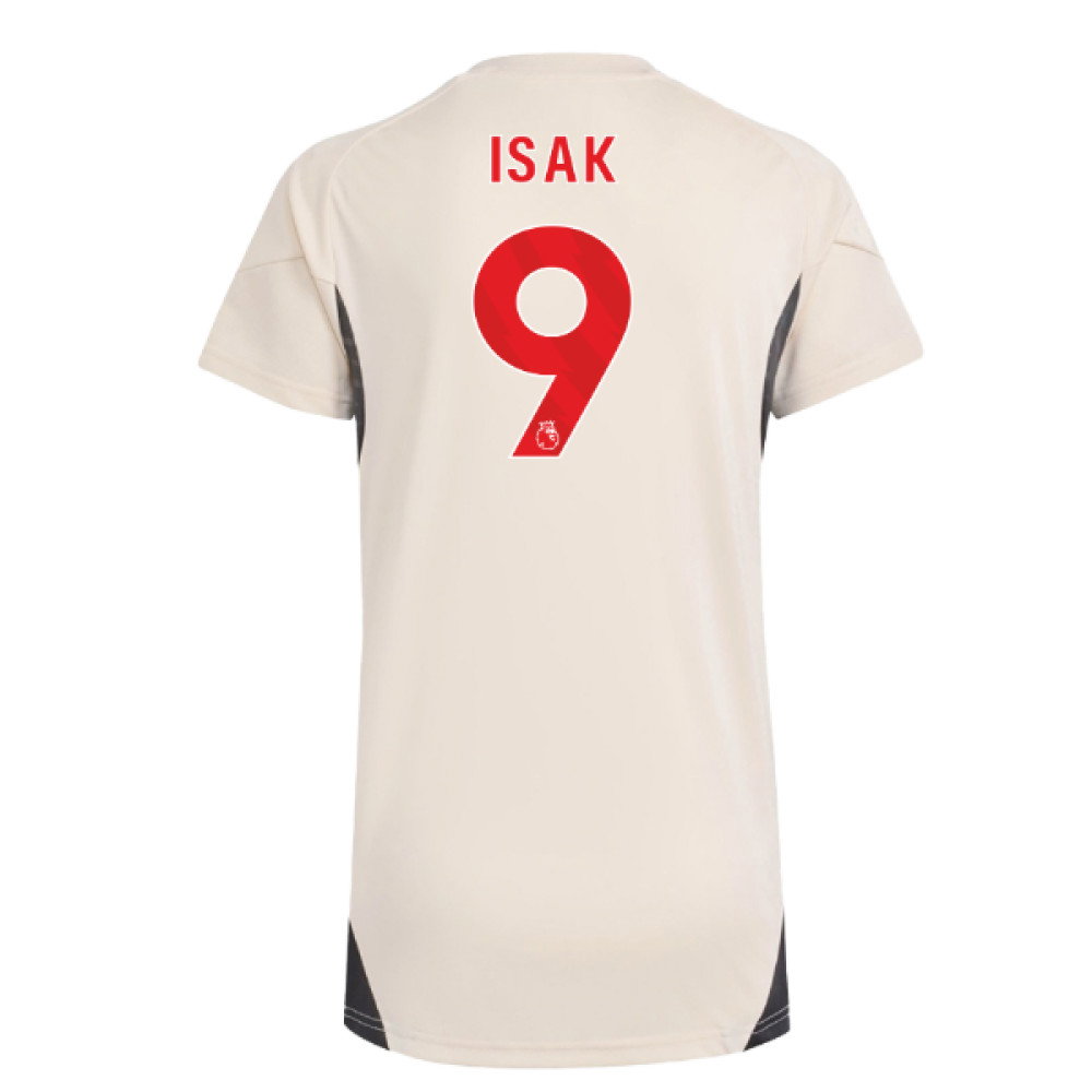 2025-2026 Liverpool Training Jersey (White) - Womens (Isak 9)