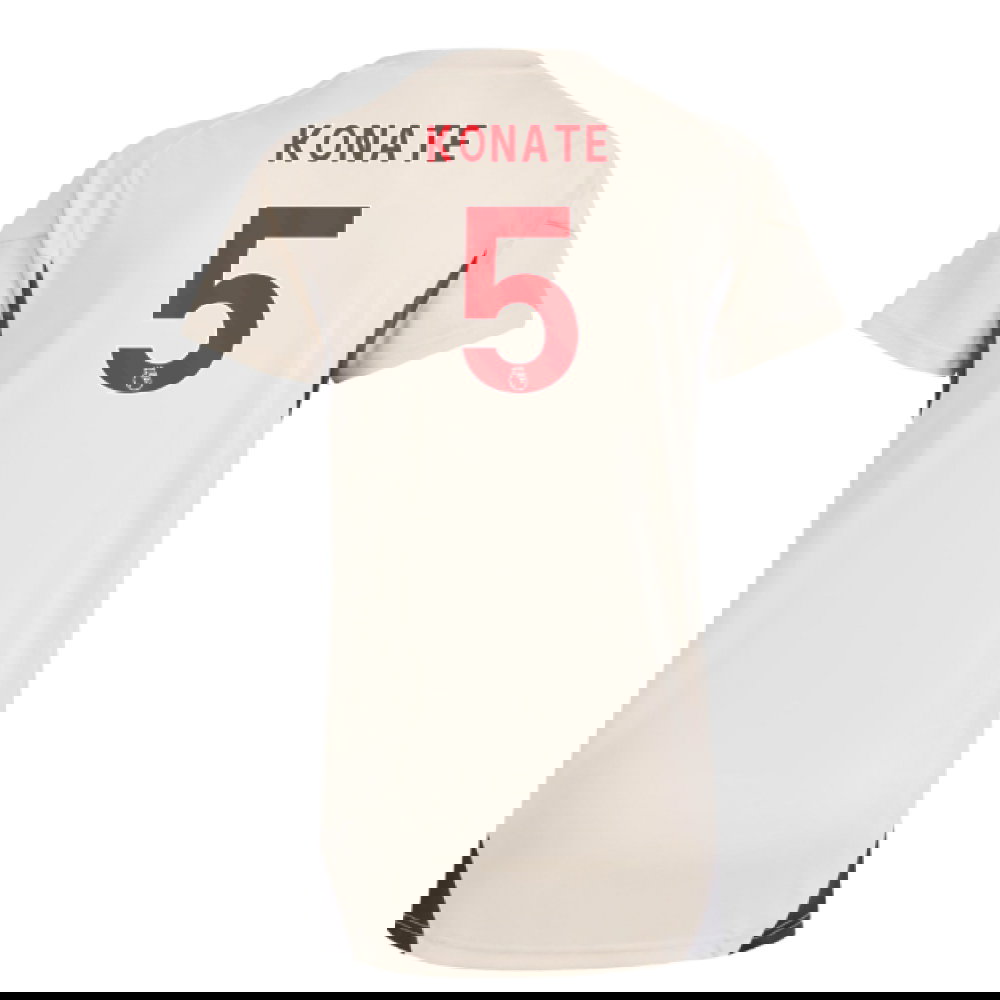 2025-2026 Liverpool Training Jersey (White) - Womens (Konate 5)