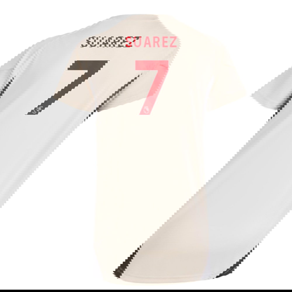 2025-2026 Liverpool Training Jersey (White) - Womens (Suarez 7)