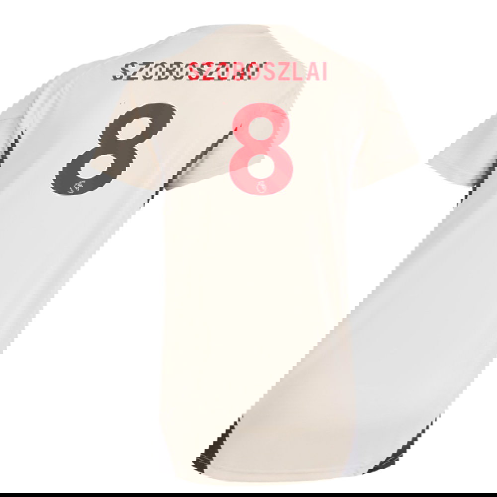 2025-2026 Liverpool Training Jersey (White) - Womens (Szoboszlai 8)