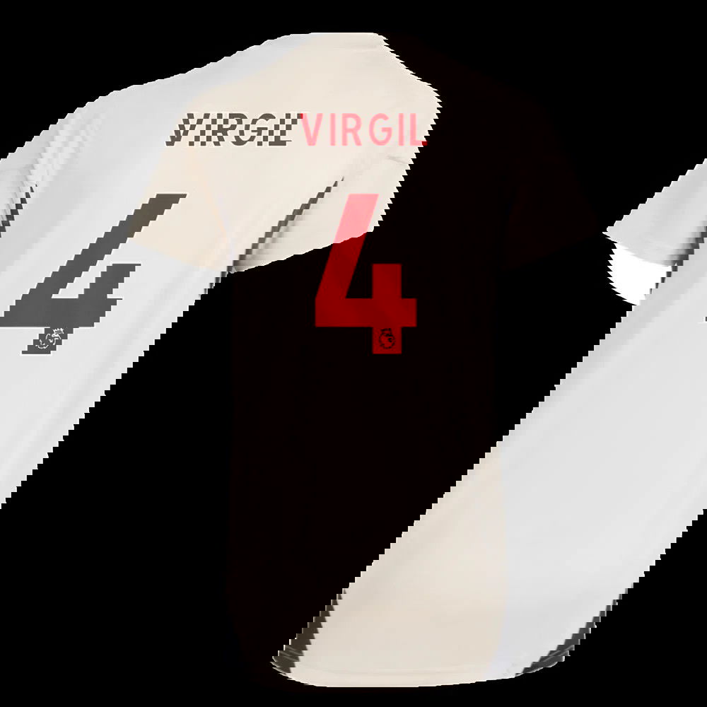 2025-2026 Liverpool Training Jersey (White) - Womens (Virgil 4)
