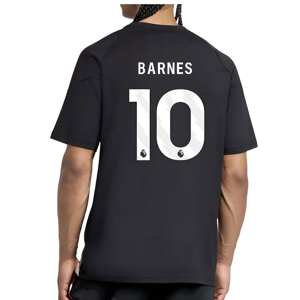 2025-2026 Liverpool Training Tee (Black) (Barnes 10)