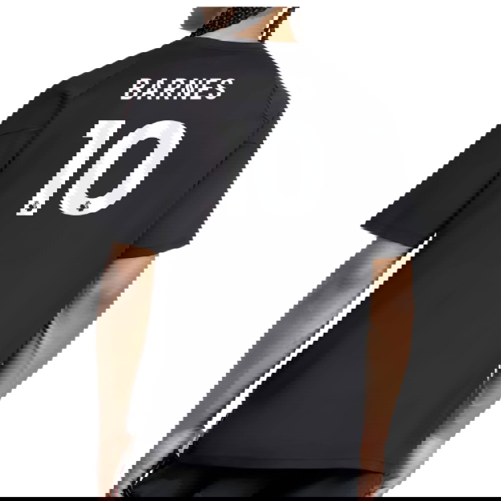 2025-2026 Liverpool Training Tee (Black) (Barnes 10)