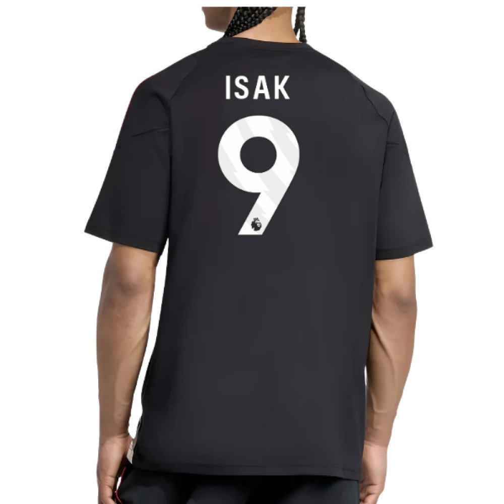2025-2026 Liverpool Training Tee (Black) (Isak 9)