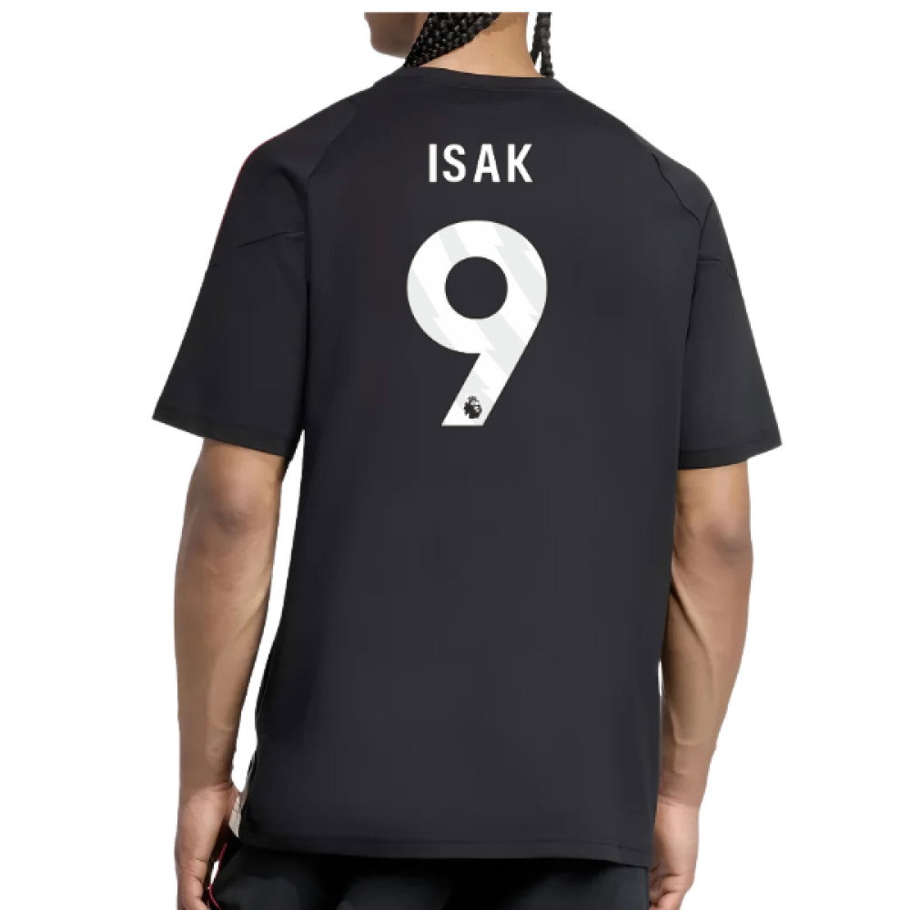 2025-2026 Liverpool Training Tee (Black) (Isak 9)