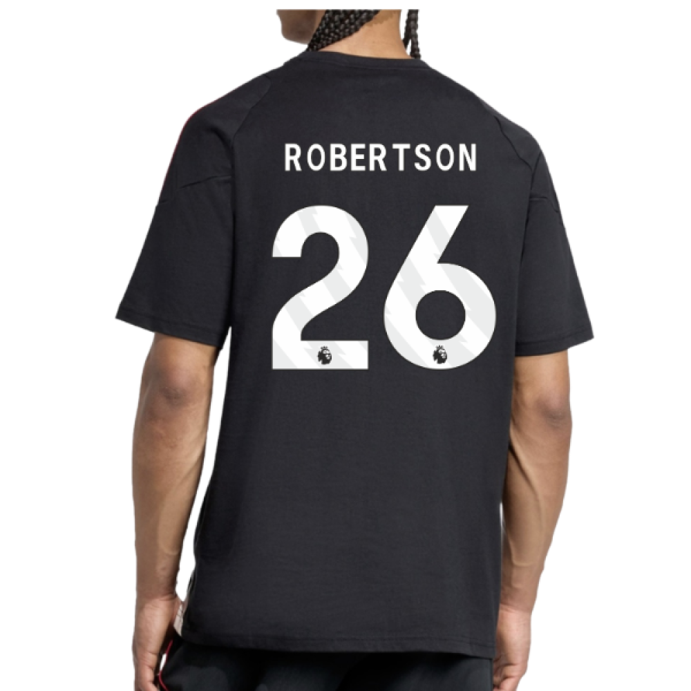 2025-2026 Liverpool Training Tee (Black) (Robertson 26)