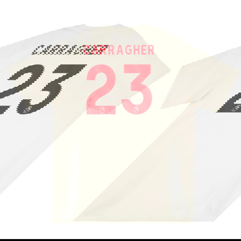 2025-2026 Liverpool Training Tee (White) (Carragher 23)