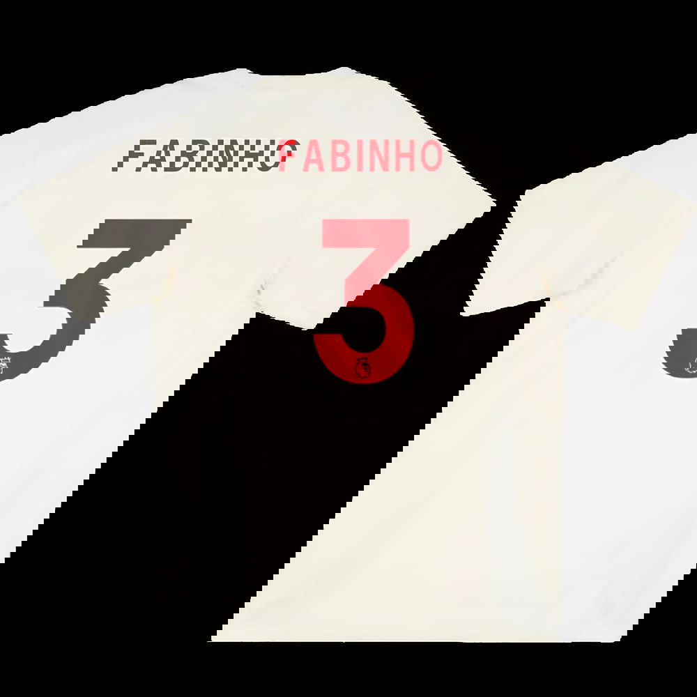2025-2026 Liverpool Training Tee (White) (Fabinho 3)