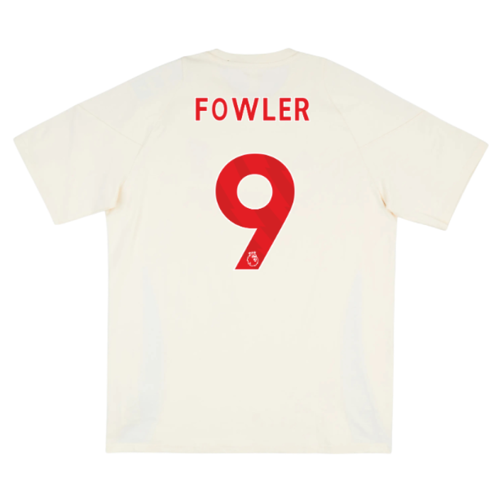 2025-2026 Liverpool Training Tee (White) (Fowler 9)