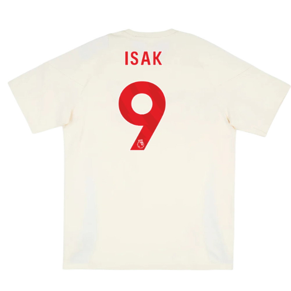 2025-2026 Liverpool Training Tee (White) (Isak 9)