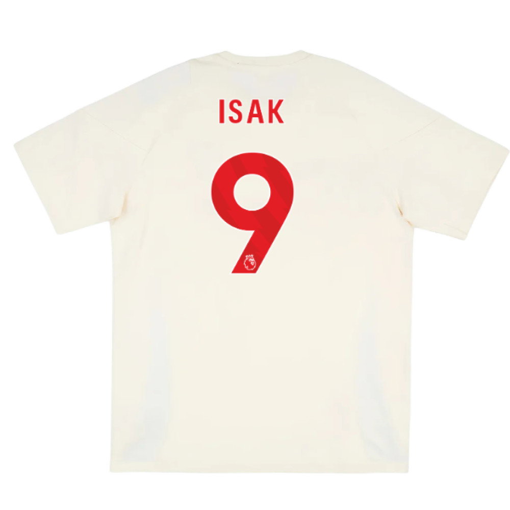 2025-2026 Liverpool Training Tee (White) (Isak 9)